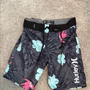 Hurley Tropical Print Swim Shorts